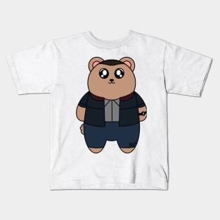 David King Bear Kids T-Shirt